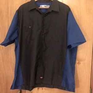 COPY - COPY - Large quantity of Red kap short sleeve work shirts.